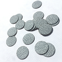 Atis, сменные файлы для педикюрного диска NanoPOD D5 (Gray, 240 грит), 60 шт