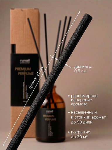 RuNail, парфюмированный диффузор (маракуйя, персик, сандал), 100 мл