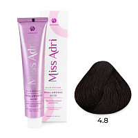 Adricoco, Miss Adri Elite Edition - крем-краска для волос (оттенок 4.8), 100 мл