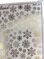 Anna Tkacheva, слайдер-дизайн MilliArt металлик MTL-262