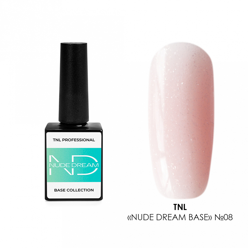 TNL, Nude dream base - цветная база №08, 10 мл