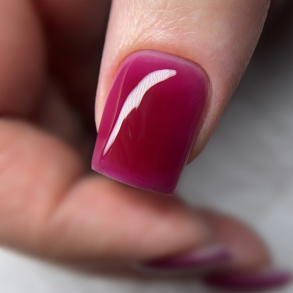 Дизайн ногтей. Товар: BSG, Konfityur - жёсткий гель для наращивания витраж №08 (низкая вязкость), 13 гр