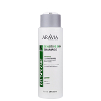 Aravia, Sensitive Skin - шампунь с пребиотиками для чувствительной кожи головы, 400 мл