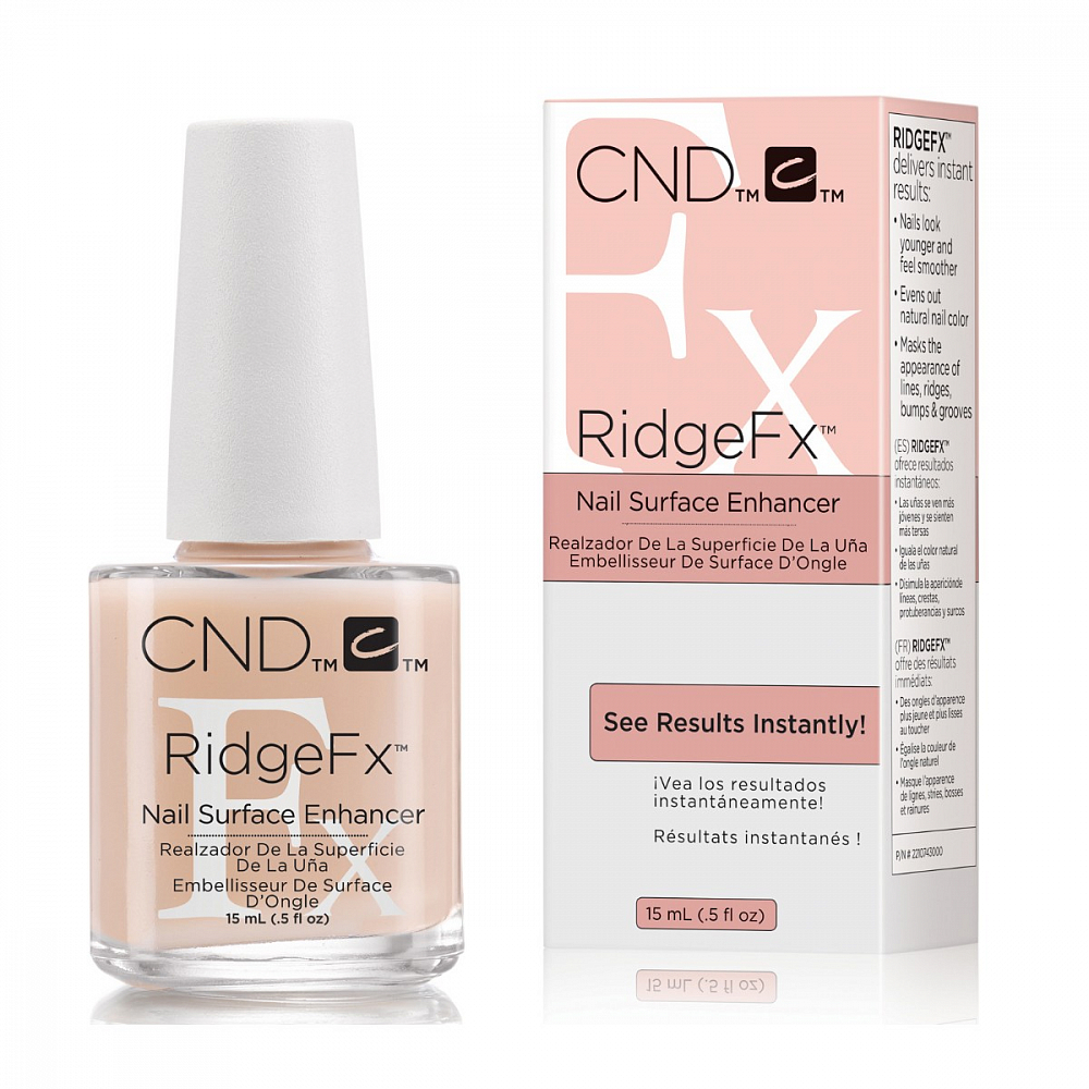 CND, RidgeFX - выравнивающее укрепляющее покрытие для ногтей, 15 мл