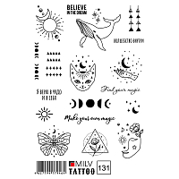 Milv, переводные татуировки (№131)