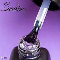 Serebro, "Blue" — топ для гель-лака без липкого слоя, 11 мл