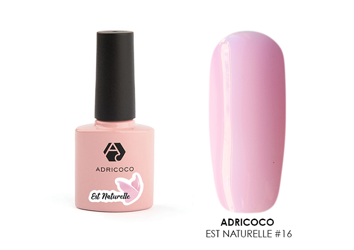 Adricoco, камуфлирующий гель-лак (Est Naturelle №16), 8 мл Adricoco, камуфлирующий гель-лак (Est Naturelle №16), 8 мл