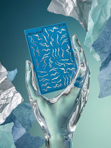 Anna Tkacheva, слайдер-дизайн MilliArt металлик MTL-237