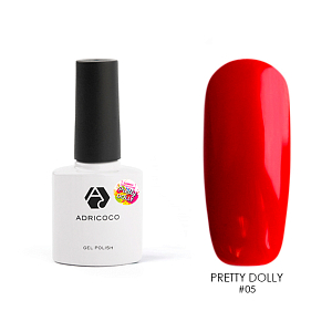 Adricoco, гель-лак (Pretty Dolly №05), 8 мл