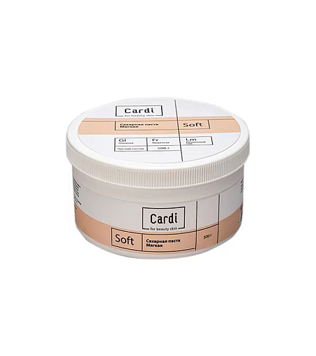 Runail Cardi, сахарная паста мягкая (Soft), 500 гр