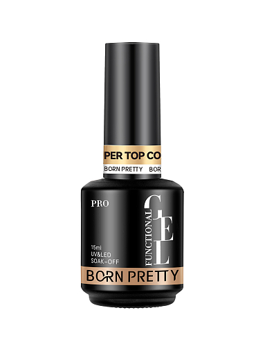 Born Pretty, PRO Super top coat - топ для гель-лака, 15 мл
