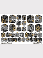 Anna Tkacheva, наклейки пленки для педикюра PR-773