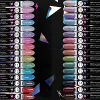 Irisk, Effect Gel Polish Reflective - светоотражающий гель-лак с эффектом №12, 5 мл