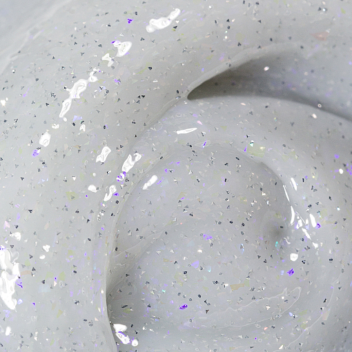 Runail, BUILDER UV GEL MILK DIAMOND - моделирующий УФ-гель светоотражающий №9873, 15 гр