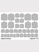 Anna Tkacheva, наклейки пленки для педикюра PR-770