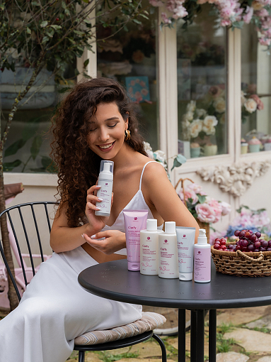 Adricoco, CURLY - крем-флюид для кудрявых и непослушных волос, с маслом крамбе, 150 мл
