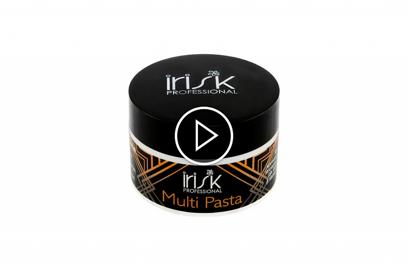 Видео по применению пасты для дизайна и моделирования ногтей Multi Pasta бренда Irisk