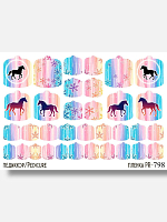 Anna Tkacheva, наклейки пленки для педикюра PR-798