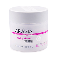 Aravia Organic, Spring Flowers - крем для тела питательный цветочный, 300 мл