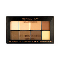 Makeup Revolution, HD Pro Cream Contour - крем.палетка для контурирования (Light Medium)