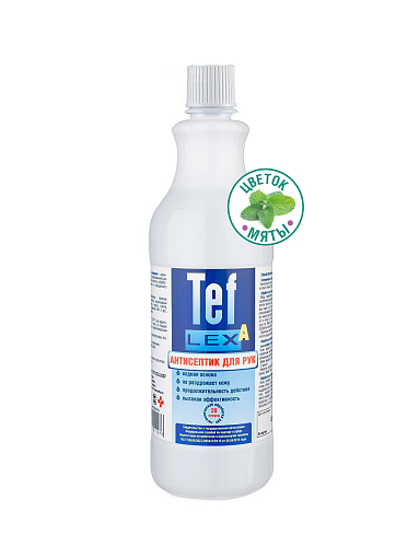 МультиДез, Тефлекс А - кожный антисептик с отдушкой цветок мяты (пробка), 1 л