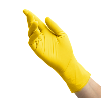 Benovy, Nitrile TrueColor - перчатки нитриловые (желтые, S), 50 пар