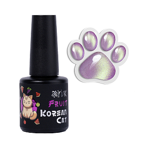 Irisk, Korean Cat - магнитный гель-лак "кошачий глаз" №24 (Виноград), 10 мл