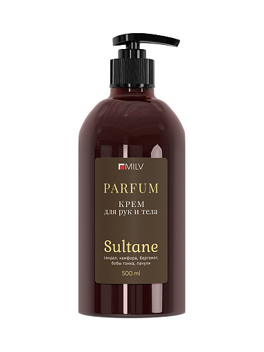 Milv, парфюмированный защитный крем для рук и тела с пчелиным воском №6, 500 мл