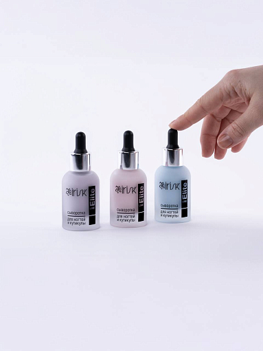 Irisk, Elite line - сыворотка с наночастицами меди и экстрактом монарды для ногтей и кутикулы, 30 мл