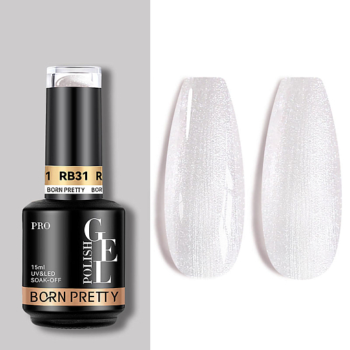 Born Pretty, Quick Extension Gel - базовое каучуковое покрытие RB31, 15 мл