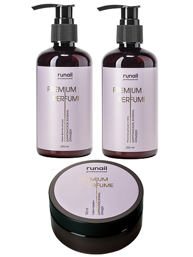 Runail, набор №115 парфюмированный крем-финиш, молочко, суфле-парафин для рук и тела с мочевиной 10% Runail, набор №115 парфюмированный крем-финиш, молочко, суфле-парафин для рук и тела с мочевиной 10%