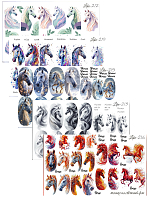 Anna Tkacheva, набор №272 слайдер-дизайн (LIKE-212, LIKE-215, LIKE-216, LIKE-219, LIKE-213), 5 шт