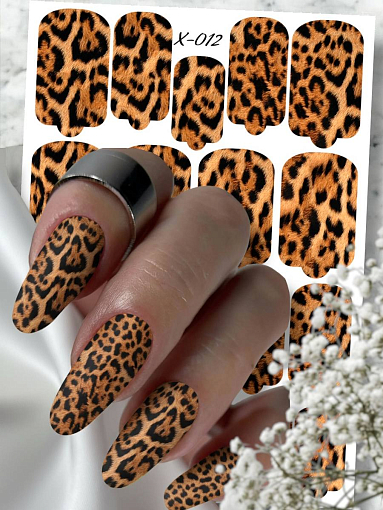 Anna Tkacheva, мини наклейки пленки для маникюра X-012