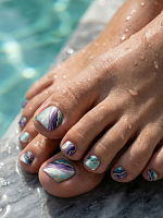 Anna Tkacheva, наклейки пленки для педикюра PR-834