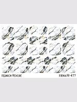 Anna Tkacheva, наклейки пленки для педикюра PR-477