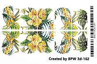 BPW.Style, слайдер-дизайн (3D Тропические цветы 3d162)