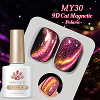 Born Pretty, 9D Polaris Cat Eye Gel - магнитный гель-лак "кошачий глаз" MY30, 10 мл