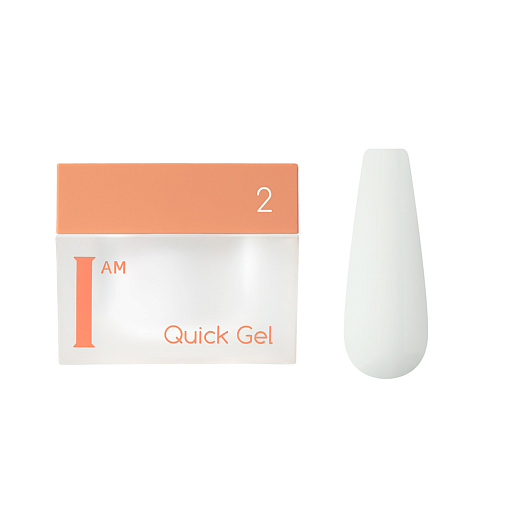 I am, Quick Gel - скоростной жидкий гель №02, 30 мл