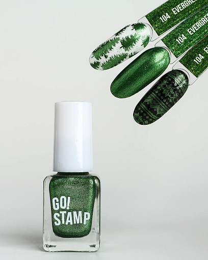 Go! Stamp, лак для стемпинга №104, 6 мл