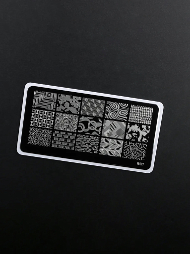 Пластина для стемпинга №227