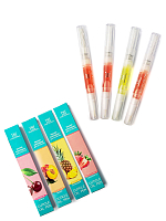 TNL, набор №137 масло карандаш для кутикулы (вишня, клубника, ананас, персик), 4 шт по 5 мл