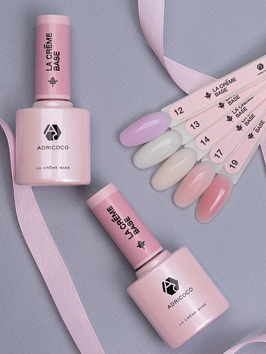 Adricoco, набор №16 камуфлирующие базы La creme base (5 оттенков по 10 мл)