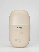 RuNail, парфюмированный крем-финиш для рук с мочевиной 10% (мускус, пион, личи), 35 мл