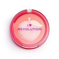 I Heart Revolution, Soft Shimmer Blusher - румяна-хайлайтер "Peach"