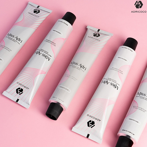 Adricoco, Miss Adri - крем-краска для волос (10.22 Платиновый интенсивный фиолетовый блонд), 100 мл