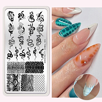 Born Pretty, пластина для стемпинга 12*6 см (ANIMAL-N14)