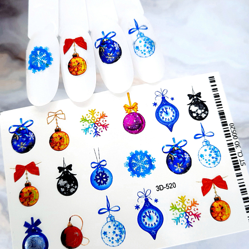 Anna Tkacheva, 3D хрустальный слайдер 3D520 (crystal)