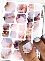 Anna Tkacheva, наклейки пленки для педикюра PR-723