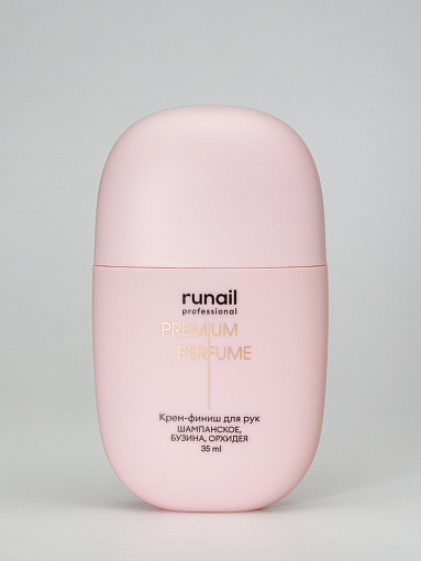 RuNail, парфюмированный крем-финиш для рук с мочевиной 10% (шампанское, бузина, орхидея), 35 мл