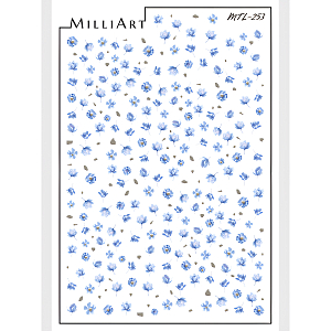 Anna Tkacheva, слайдер-дизайн MilliArt металлик MTL-253 (серебро)